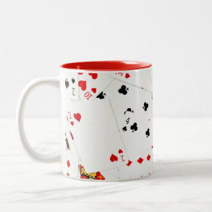 Playing Cards Collection Two-Tone Coffee Mug