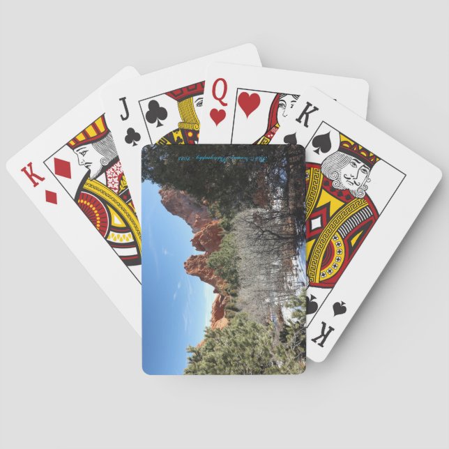 Playing Cards - Colorado Scenic Photography (Back)