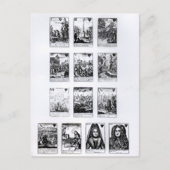 Playing cards commemorating (Front)