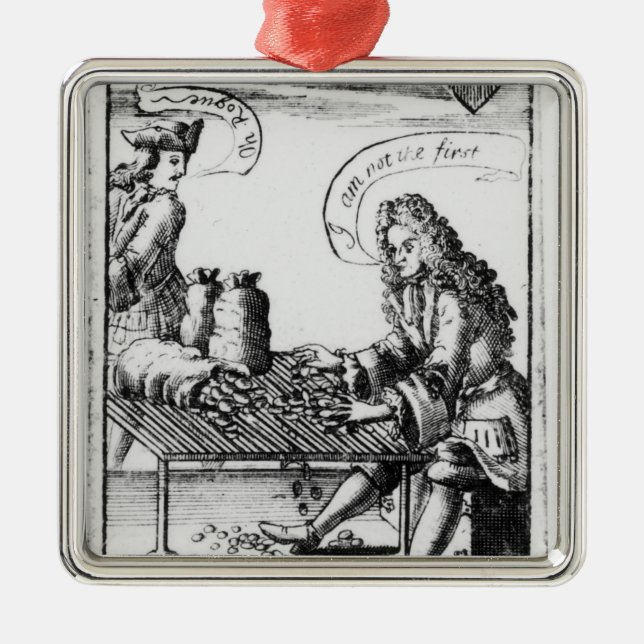 Playing cards commemorating metal tree decoration (Front)