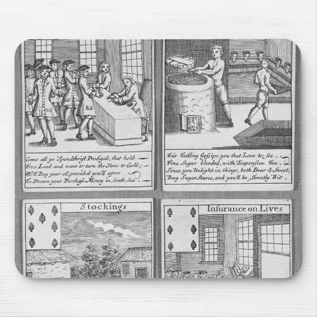 Playing Cards depicting current commercial Mouse Mat (Front)