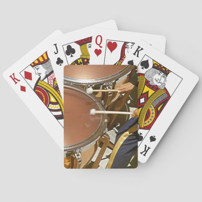 Playing Cards - Drum Roll Please ... (Back)