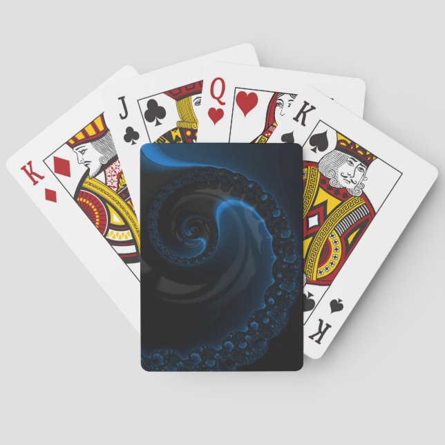playing cards - F031 "Alien Mystery" (Back)