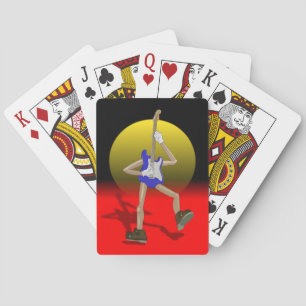 Playing cards for guitarists.