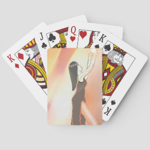 playing cards, goddess,star, tarot,cartomancy,art cards