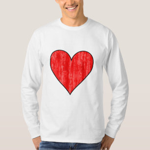 Playing Cards Hearts Icon T-Shirt