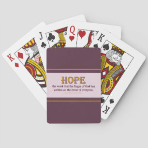 Playing Cards: Hope Playing Cards