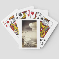 PLAYING CARDS JAPANESE RABBIT AND MOON