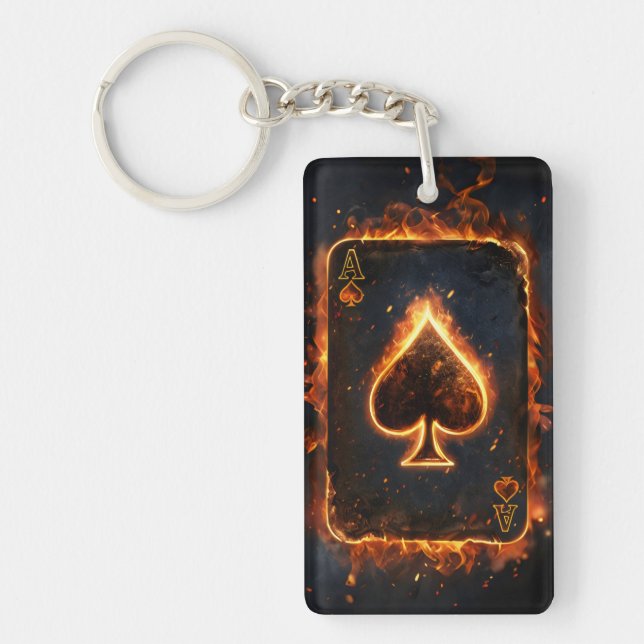 Playing cards. key ring (Front)