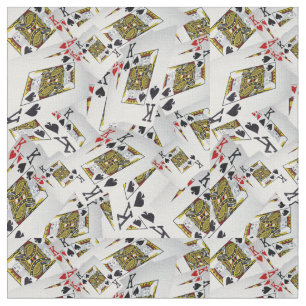 Playing Cards Kings Layered, Fabric