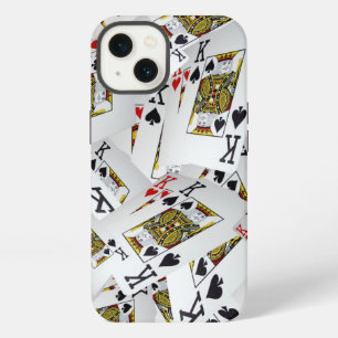 Playing Cards Kings Layered, iPhone 13 Case