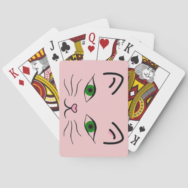 Playing Cards - Kitty Face (Back)