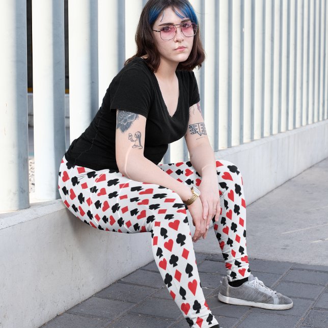 Playing Cards Leggings (Creator Uploaded)