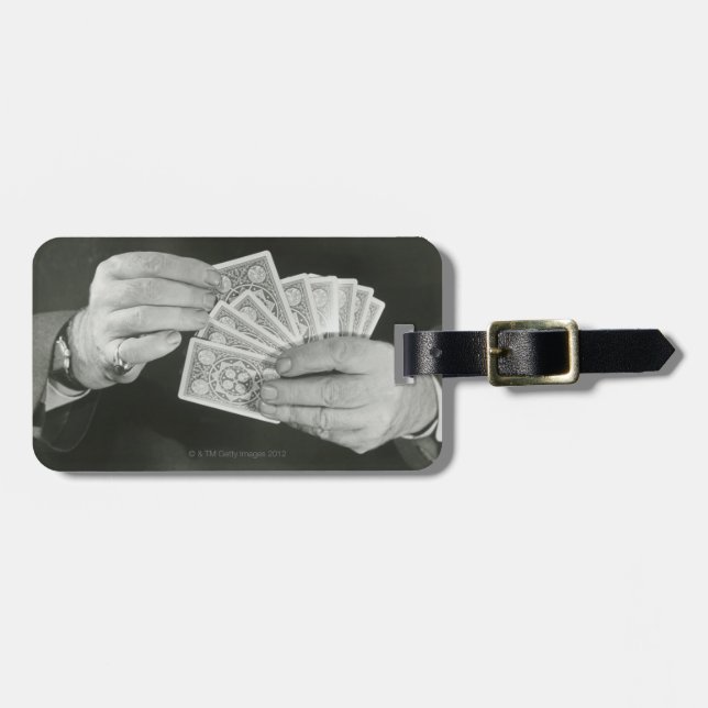 Playing Cards Luggage Tag (Front Horizontal)