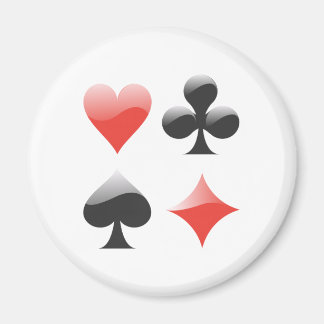 playing cards magnet