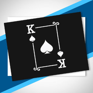 Playing Cards - Matching Spades Card Suits - King