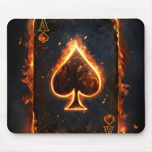 Playing cards. mouse mat (Front)