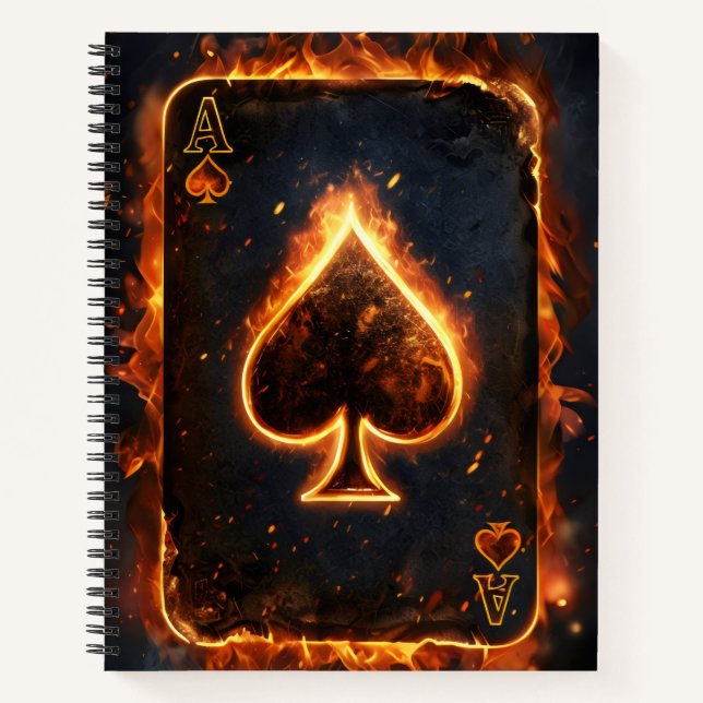 Playing cards. notebook (Front)