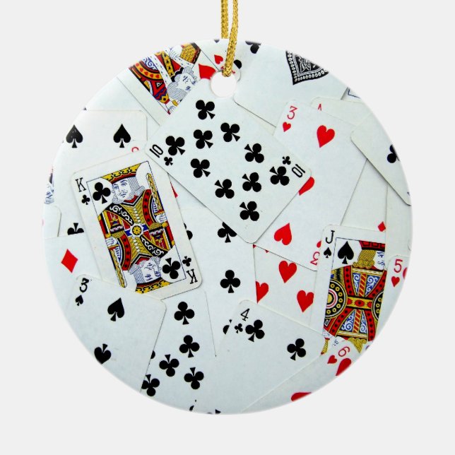 Playing Cards ornament (Front)
