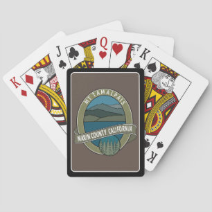 Playing Cards Oval Mt Tamalpais Marin California
