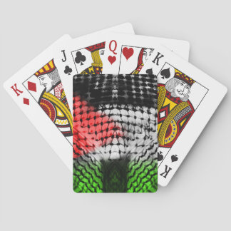 Playing Cards (PALESTINE ARABIC SCARF)