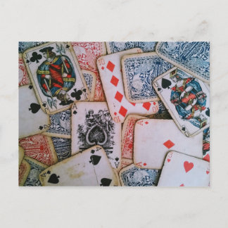 "Playing Cards" Postcard