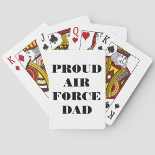 Playing Cards Proud Air Force Dad