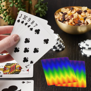 Playing Cards - Rainbow Wave