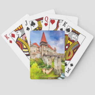 Playing Cards, Standard Index faces Corvin castle Cards