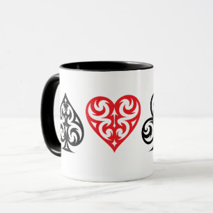 Playing Cards Suit Symbols Mug