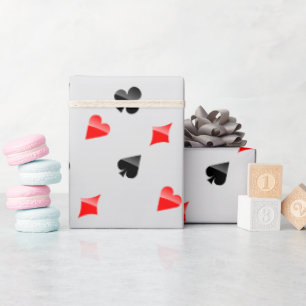 Playing Cards Suits Wrapping Paper