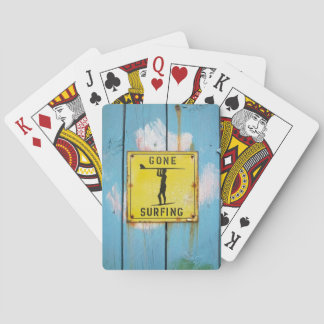 Playing cards - surf theme