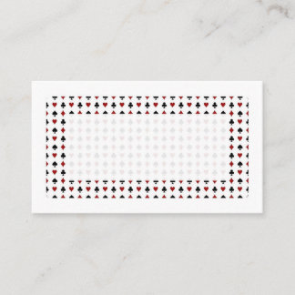 Playing Cards Symbols Minimalist Red White & Black