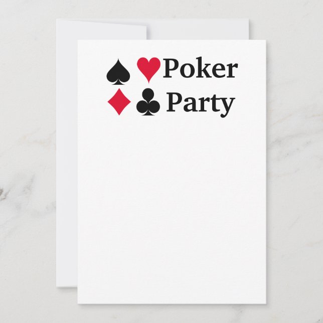 Playing cards symbols pattern (Front)