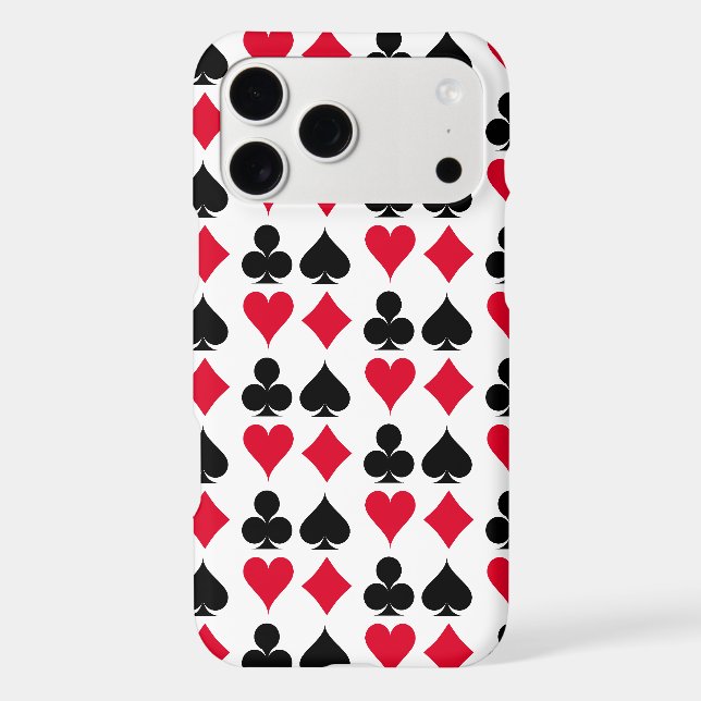 Playing cards symbols pattern (Back)