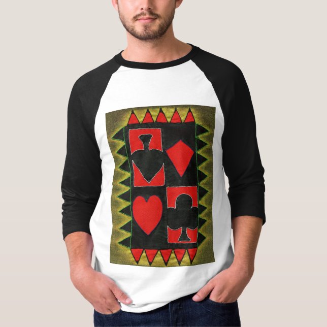 Playing cards T-Shirt (Front)