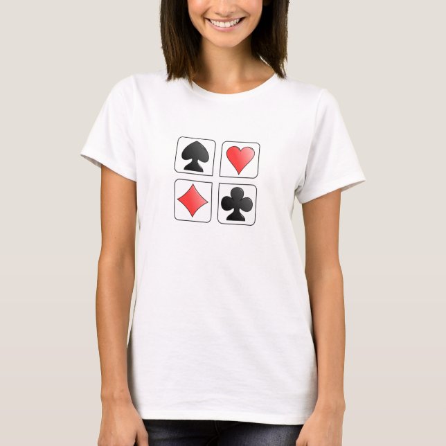 Playing Cards T-Shirt (Front)
