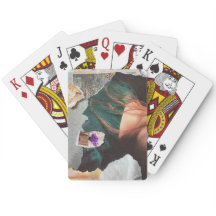 Playing Cards: The Emerald Cave Collage