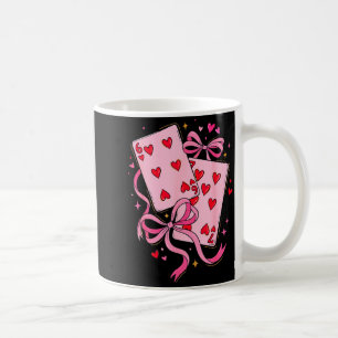 Playing Cards Valentine 6 7 Six Seven Meme Preppy  Coffee Mug