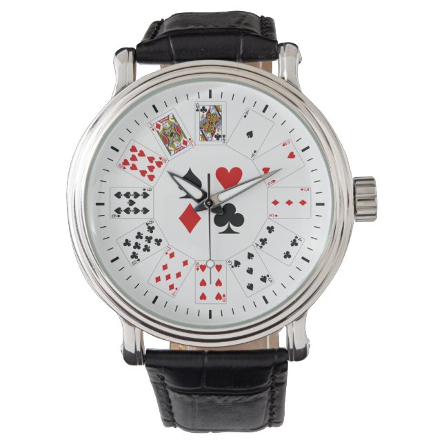 Playing Cards Watch (Front)
