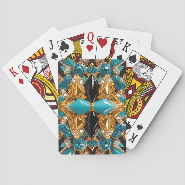 Playing Cards with Bahamas Colours (Back)