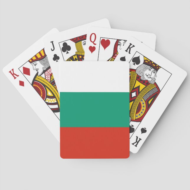 Playing Cards with Bulgaria flag (Back)