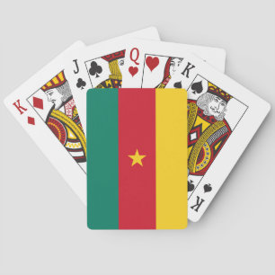 Playing Cards with flag of Cameroon