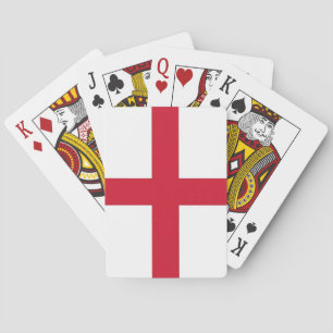 Playing Cards with flag of England