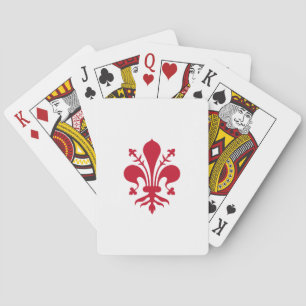 Playing Cards with flag of Florence