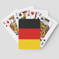 Playing Cards with Flag of Germany
