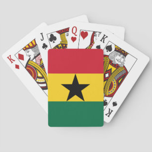 Playing Cards with flag of Ghana