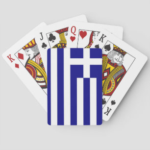 Playing Cards with flag of Greece