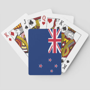 Playing Cards with flag of New Zealand