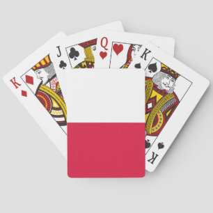 Playing Cards with flag of Poland
